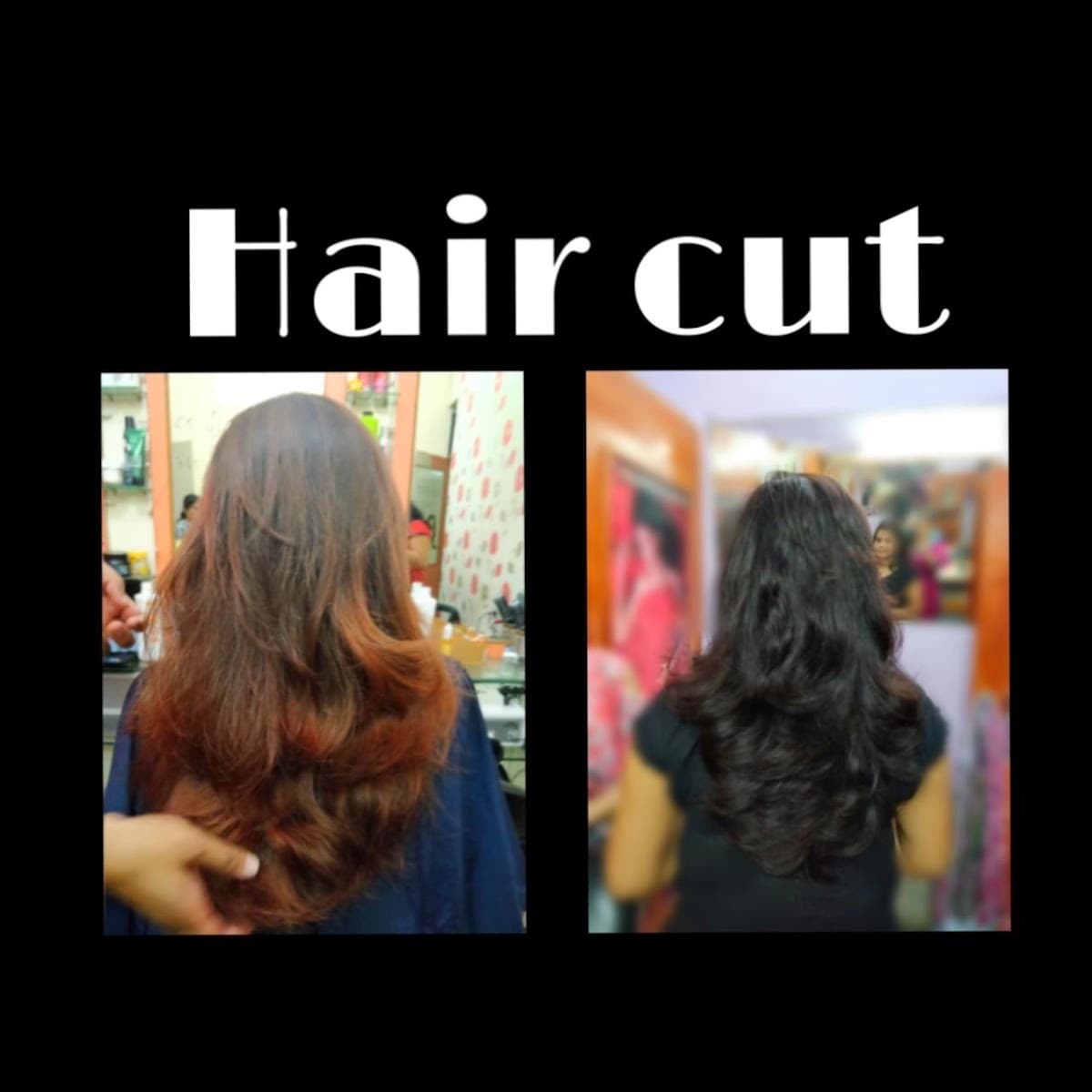 Haircut — Before & After
