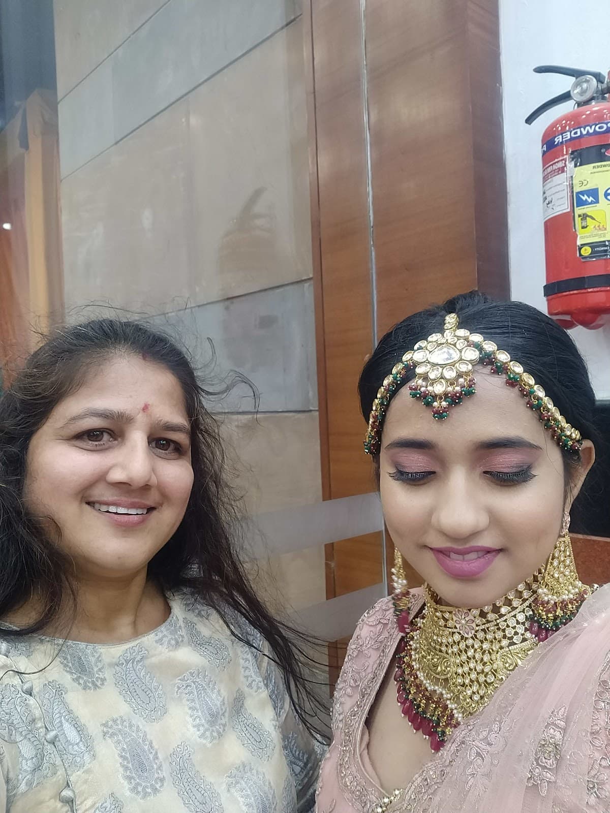 Happy Bride with Our Artist